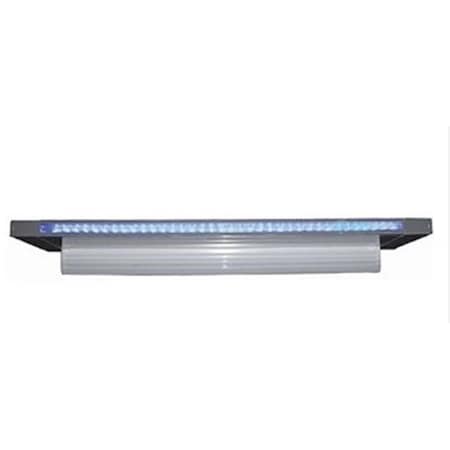Strike3 36 x 6 in. LED Waterfall Back Port, White ST2634764